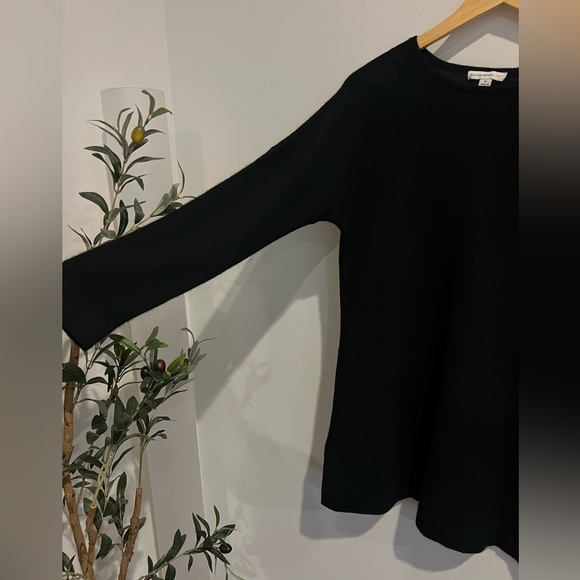 Isaac Mizrahi Live! Cashmere A-Line Crew Neck Pullover Sweater - Picture 4 of 9